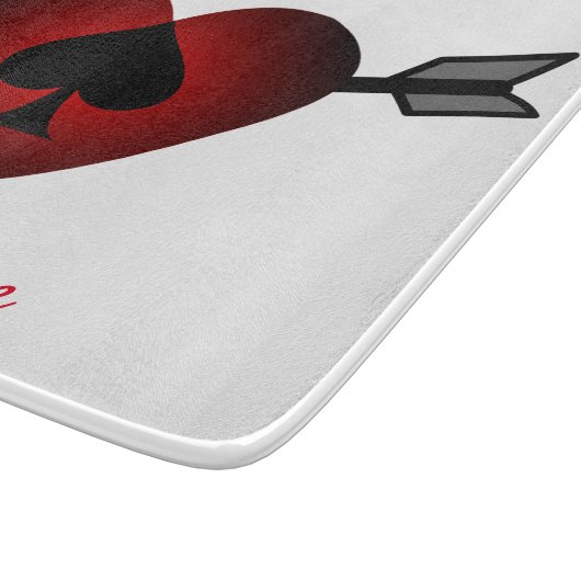 Planche À Découper Coeur mignon Black Spade Thunder_Cove (Coin)