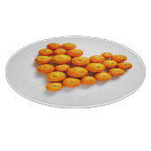 Planche À Découper Coeur orange (Coin)