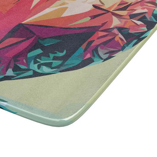 Planche À Découper Coeur polygonal (Coin)