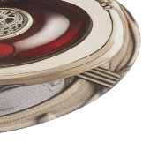 Planche À Découper Cœur Steampunk Intemporel de l'Amour (Coin)