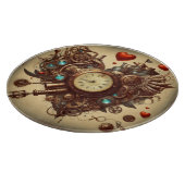 Planche À Découper Coeur Steampunk/Saint-Valentin (Coin)