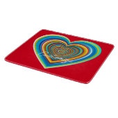 Planche À Découper Coeur valentin multicolore Thunder_Cove (Coin)