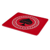 Planche À Découper Coeurs Cercle Black Spades Thunder_Cove (Coin)