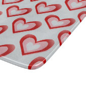 Planche À Découper Coeurs dans un motif de coeur (Coin)