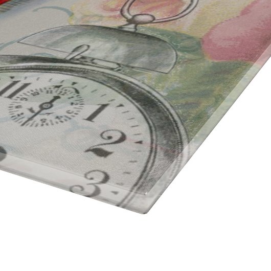 Planche À Découper Coeurs de lapin blanc Alice Classic (Coin)