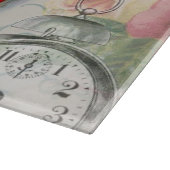Planche À Découper Cœurs de Lapin Blanc Alice Classique (Coin)