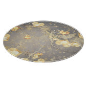 Planche À Découper Cœurs dorés et marbrure (Coin)