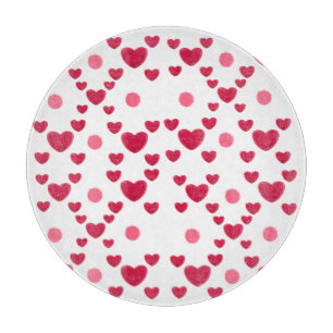 Planche À Découper Cœurs en gelée 3D personnalisés & motif mignon à p