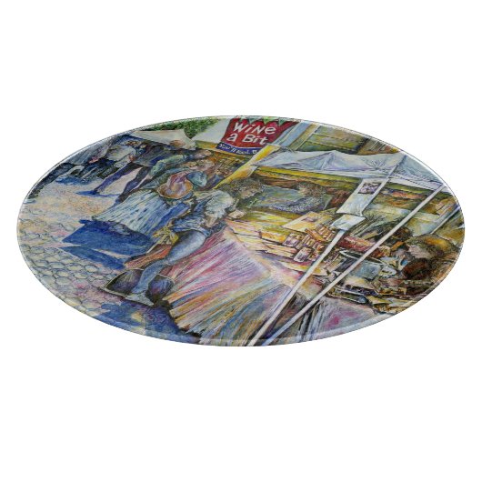 Planche À Découper Coin de Flying Pig Farm et Wine a Bit. (Coin)