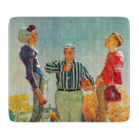 Coin Toss par Norman Rockwell