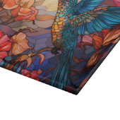 Planche À Découper Colibri en vitrail (Coin)