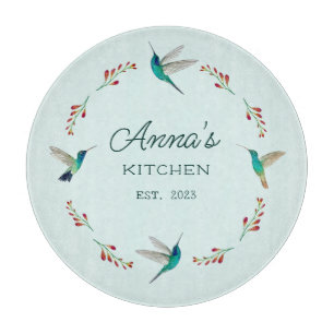 Planche À Découper Colibri personnalisé