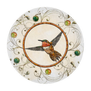 Planche À Découper Colibri roux