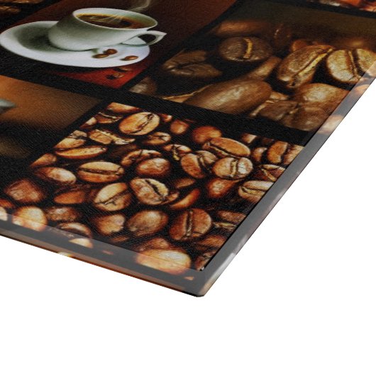Planche À Découper Collage 2 de café (Coin)