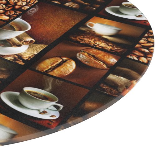 Planche À Découper Collage 2 de café (Coin)