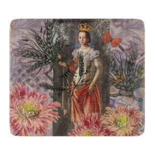 Planche À Découper Collage de la déesse céleste Vierge : Céleste vint
