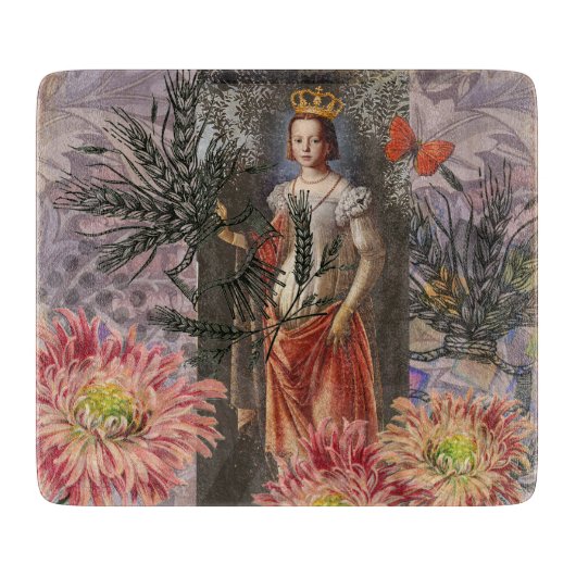 Planche À Découper Collage de la déesse céleste Vierge : Céleste vint (Devant)