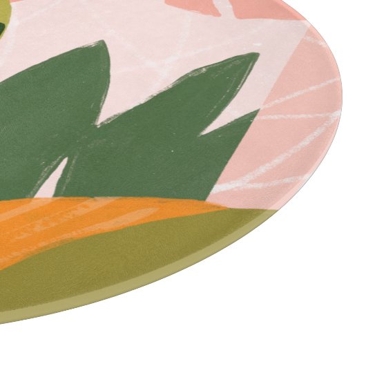 Planche À Découper Collage Jungle I (Coin)