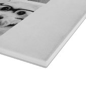 Planche À Découper Collage photo de 9 Carrés - noir et blanc (Coin)