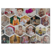 Planche À Découper Collage photo Hexagon (Devant)