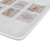 Planche À Découper Collage Photo & Meilleure Grand-Mère Jamais Meille (Coin)