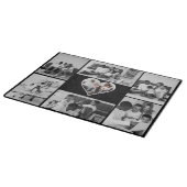 Planche À Découper Collage photo noir et blanc 7 (Coin)