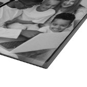 Planche À Découper Collage photo noir et blanc 7 (Coin)