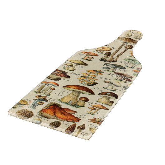 Planche À Découper Collection de champignons     (Coin)