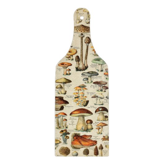 Planche À Découper Collection de champignons     (Devant)