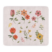 Planche À Découper collection de fleurs (Devant)