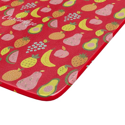 Planche À Découper Collection de fruits assorés Thunder_Cove (Coin)