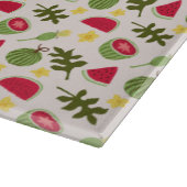 Planche À Découper Collection de Motifs de paniers de fruits - pastèq (Coin)