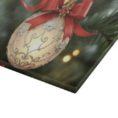 Planche À Découper Collection élégante d'ornement de Noël avec Bow ro (Coin)