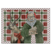 Planche À Découper Collection Hipster Père Noël (Devant)
