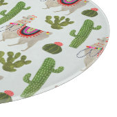 Planche À Découper Collection Llamarama | Cactus & Llama Motif (Coin)