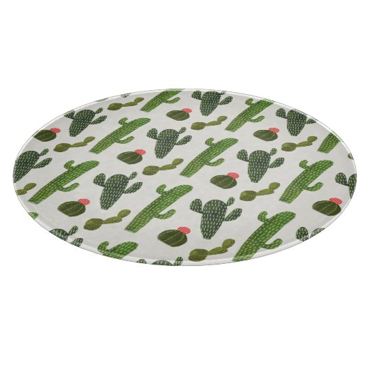 Planche À Découper Collection Llamarama | Cactus mignons (Coin)