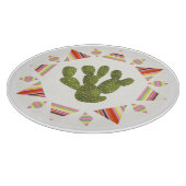 Planche À Découper Collection Llamarama | Cercle de cactus (Coin)