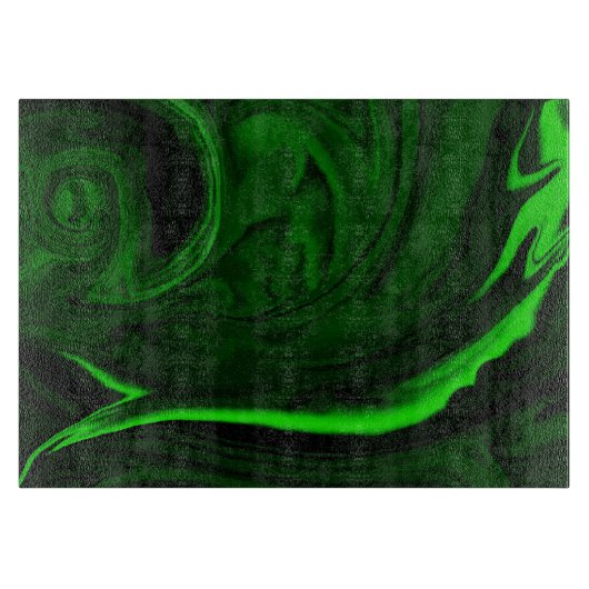 Planche À Découper collections vertes en pierre de malachite (Devant)