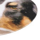 PLANCHE À DÉCOUPER COLLIE FRONTALIÈRE (Coin)
