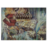 Planche À Découper Colorado Rocky Mountains River Crystal Mill (Devant)