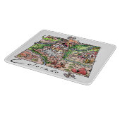 PLANCHE À DÉCOUPER COLORÉ (Coin)