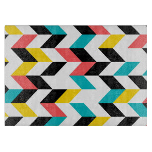 Planche À Découper Coloré, géométrique, cool, unique, graphique tenda
