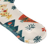 Planche À Découper Colourful Christmas Pine Trees Seamless Pattern (Coin)