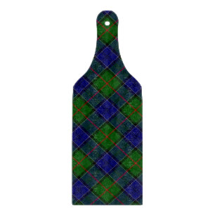 Planche À Découper Colquhoun tartan bleu vert plaid