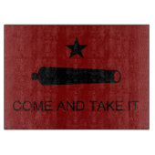 Planche À Découper Come & Take It ! Flag de Texas State (Devant)