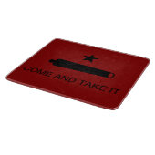 Planche À Découper Come & Take It ! Flag de Texas State (Coin)