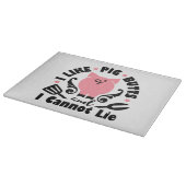 Planche À Découper Comme Les Boutons De Cochon Et Je Ne Peux Pas Ment (Coin)