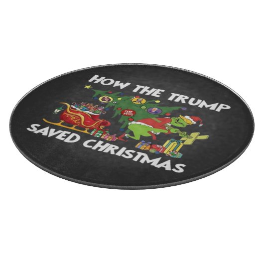 Planche À Découper Comment Trump a sauvé Noël (Coin)
