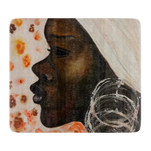 Planche À Découper Commission Africaine de Découpe des Belles Femmes (Devant)