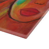 Planche À Découper Commission Africaine de Peinture à l'huile (Coin)